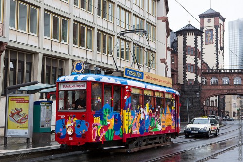 Трамвайчик во Франкфурте