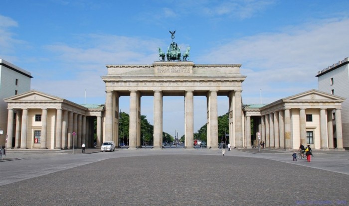 Бранденбургские ворота в Германии