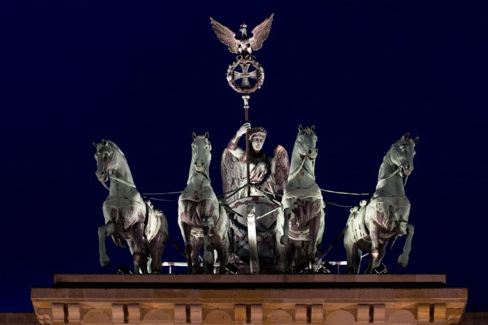 Бранденбургские ворота колесница