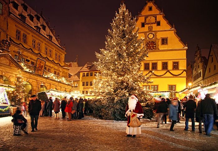 Рождественская деревня в Германии