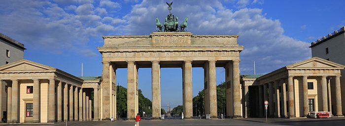 Brandenburg Gate в Берлине