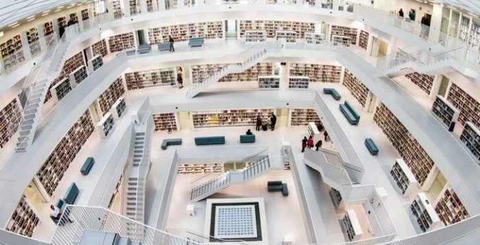 Библиотека в Штутгарте