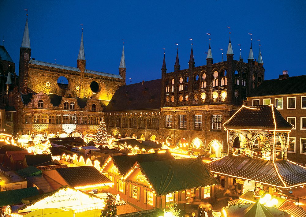 Weihnachtsmarkt in Lübeck
